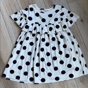 Tucker & Tate Black/White Polka Dot Dress